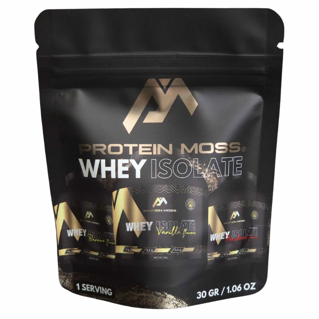 Protein Moss® - WHEY ISOLATE SAMPLE PACK